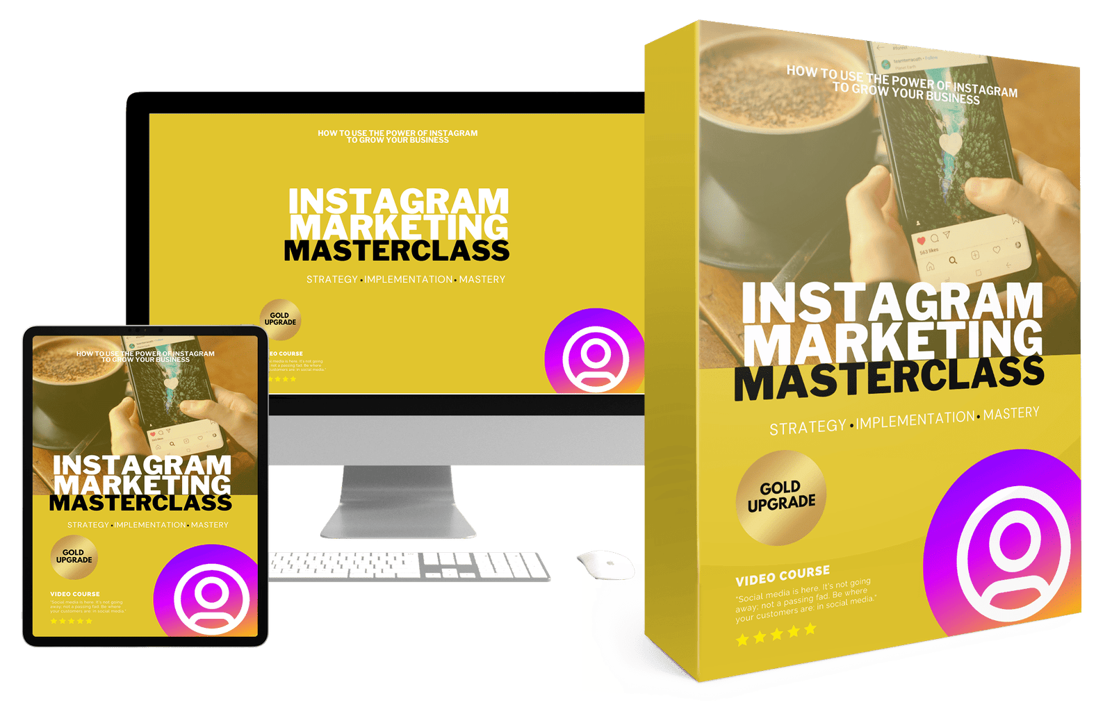 Instagram Marketing Masterclass video training package