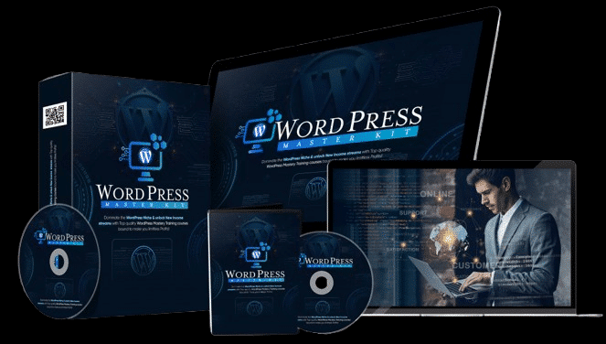 WordPress digital tools and plugins interface representing website development and online solutions