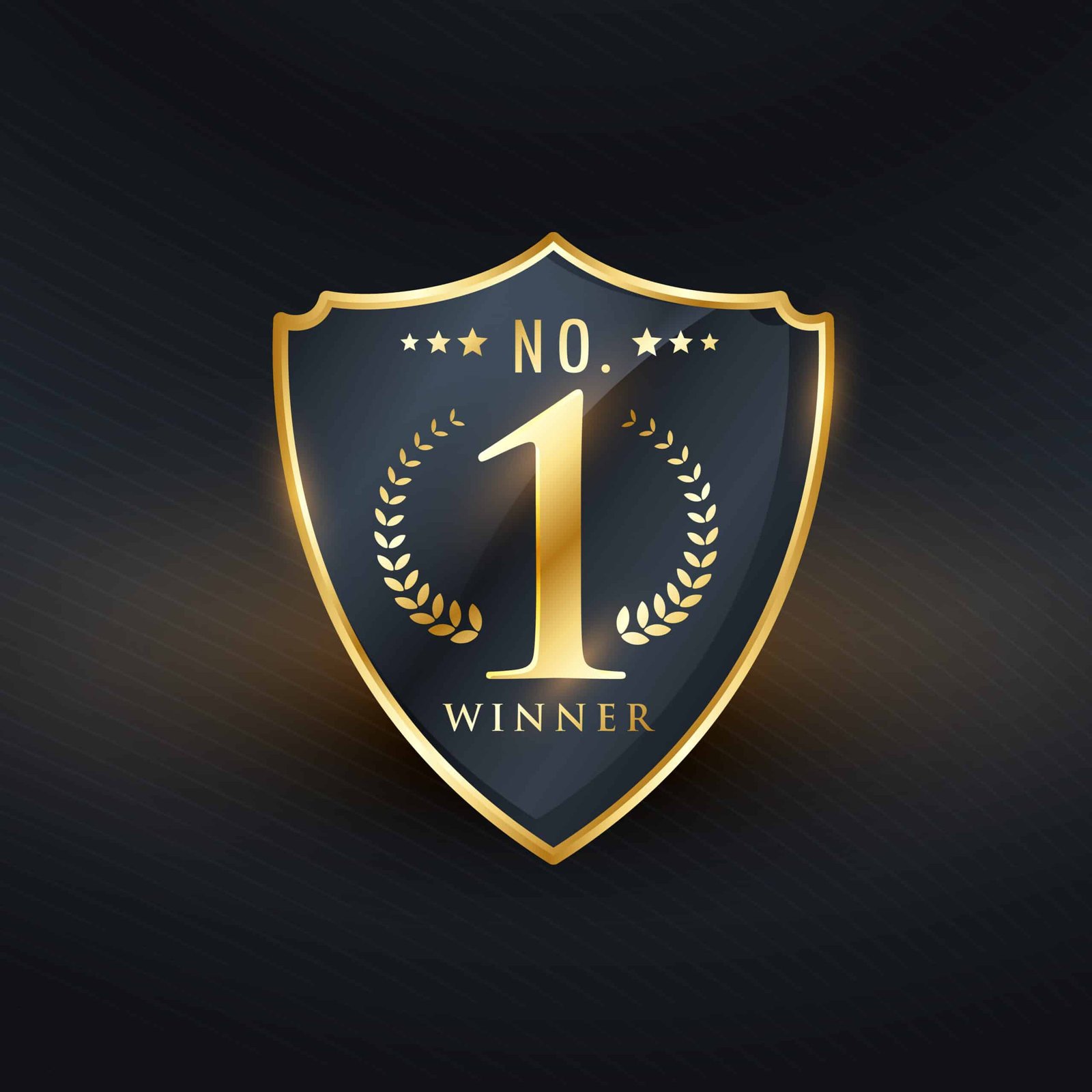 Number one trusted digital marketplace award badge symbolizing quality and customer trust