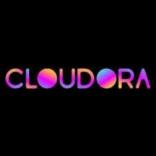 Cloudora cloud computing logo, cloud infrastructure services