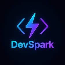 DevSpark software logo, developer tools and automation